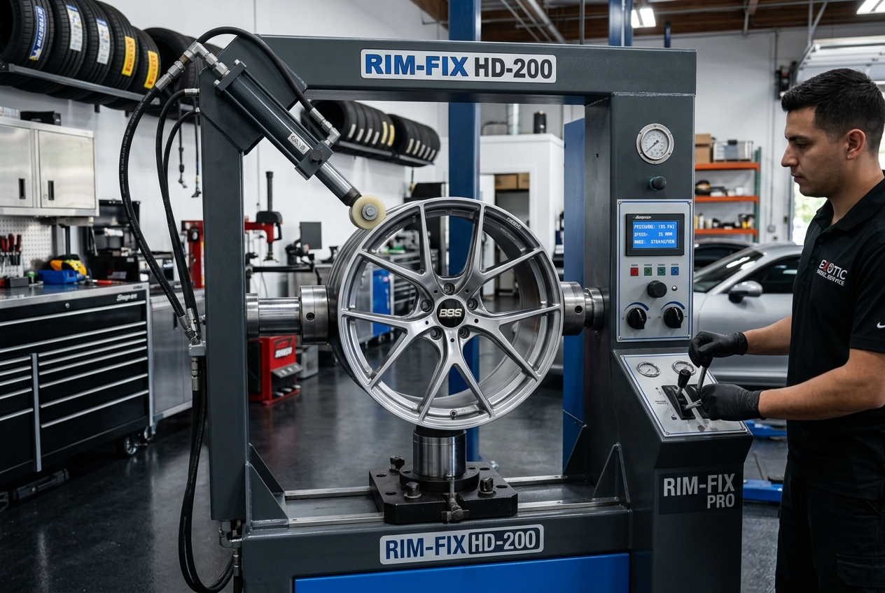 Rim Straightening